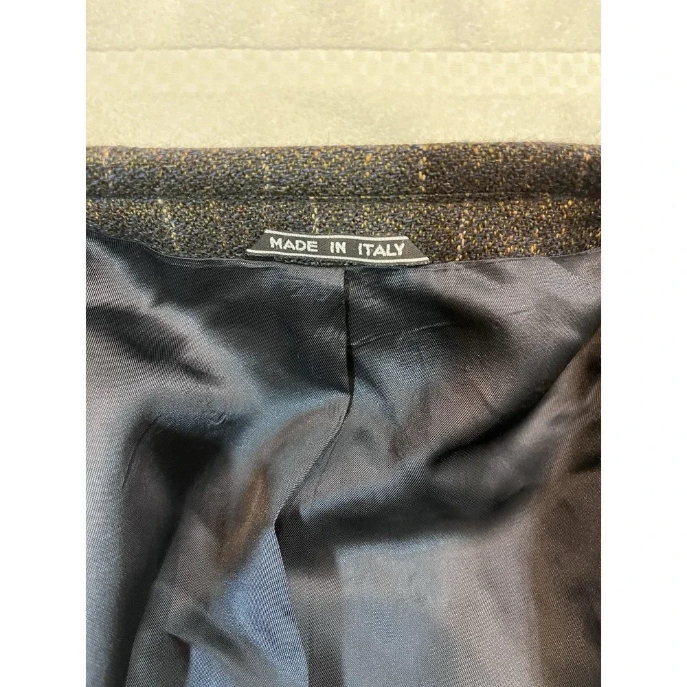 Vinceli Windsor Italian Lambswool 44R‎ Sport Coat Blazer Prince Of Wales Check